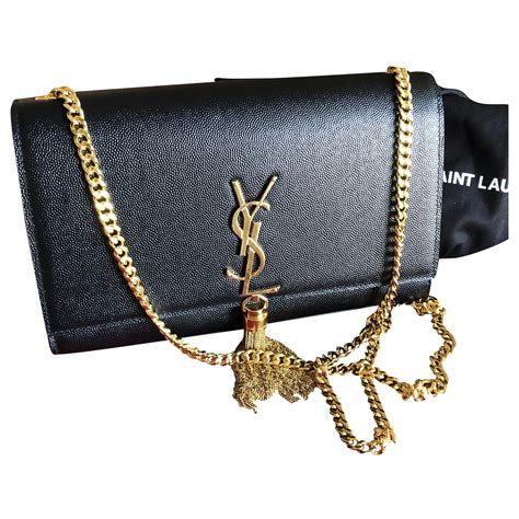 pochette noir yves saint laurent|ysl pouches.